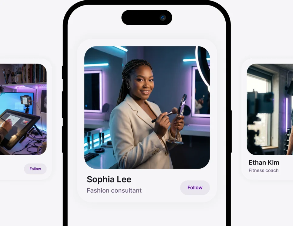 Build your profile to find new fans